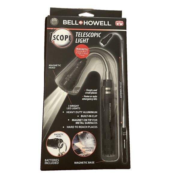 Bell and Howell Other - Bell and Howell Telescopic Light As Seen On TV Extends To 22” Magnetic